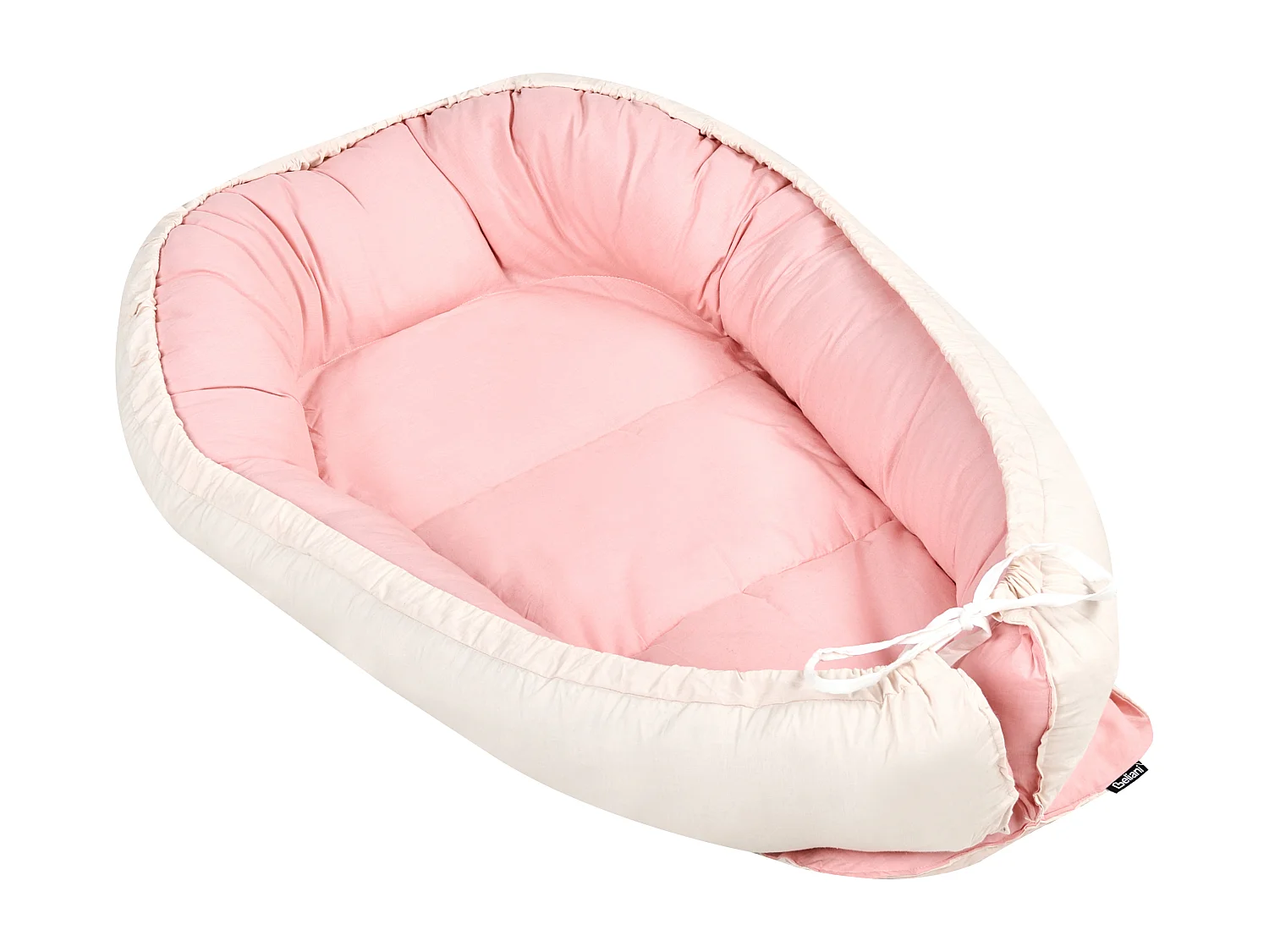 Nid cocon pour bébé EREB Coton Rose