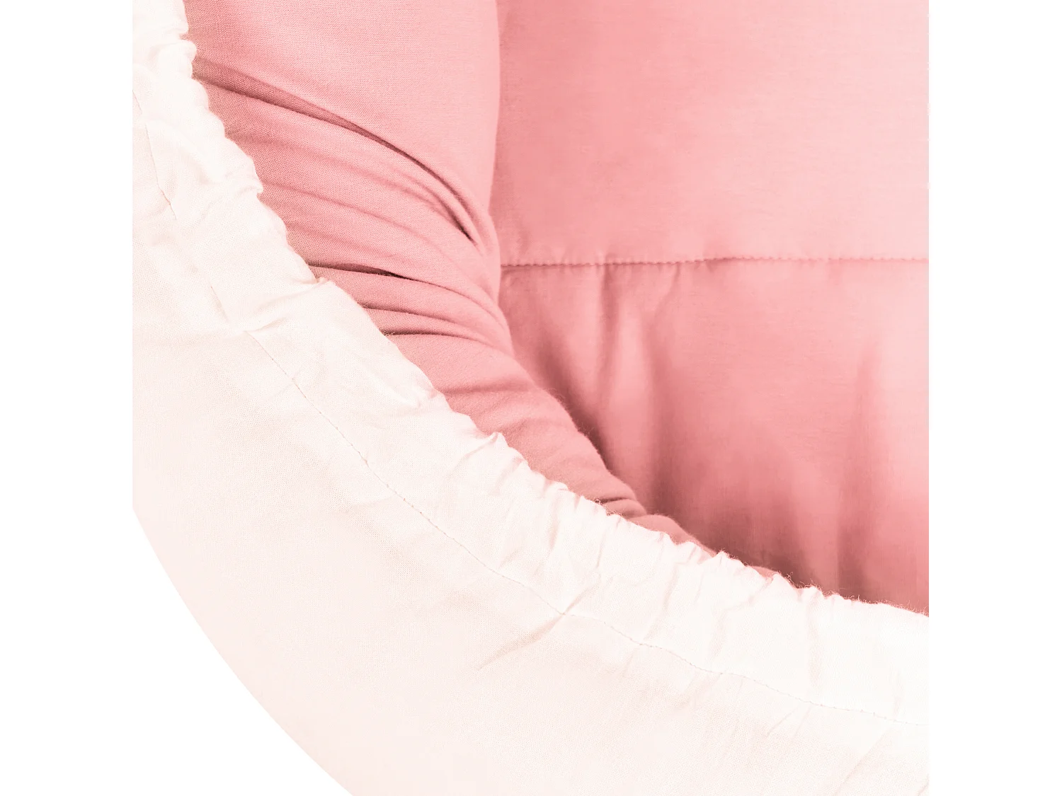 Nid cocon pour bébé EREB Coton Rose