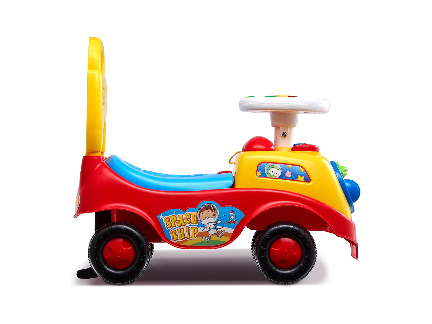 Voiture de Promenade, SucceBuy Voiture à Enfourcher pour Tout-Petits de 1 à 3 Ans, Poussette à Pousser