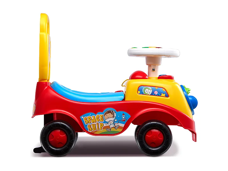 Voiture de Promenade, SucceBuy Voiture à Enfourcher pour Tout-Petits de 1 à 3 Ans, Poussette à Pousser