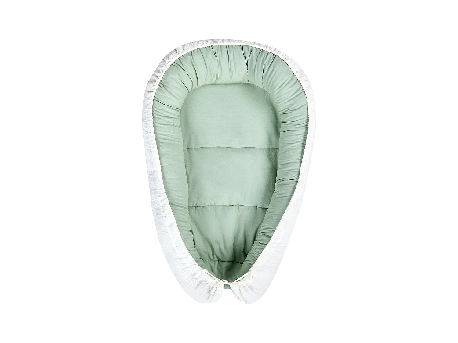 Nid cocon pour bébé EREB Coton Vert clair