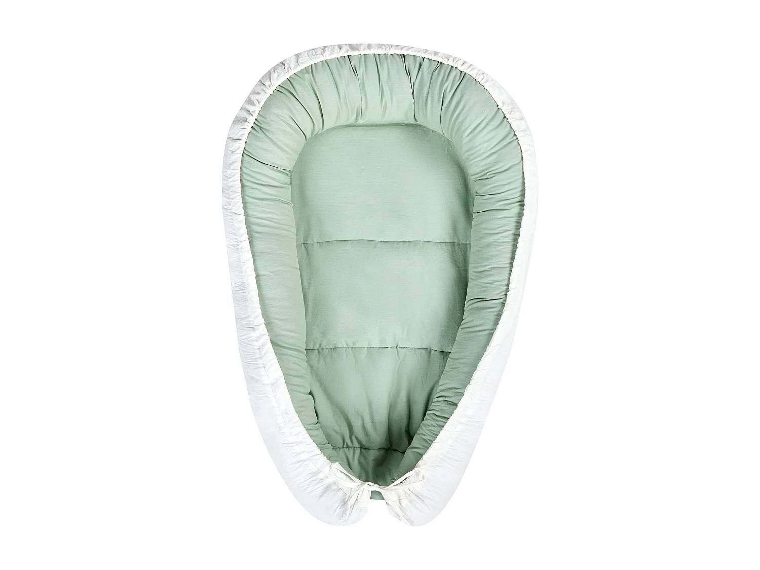 Nid cocon pour bébé EREB Coton Vert clair