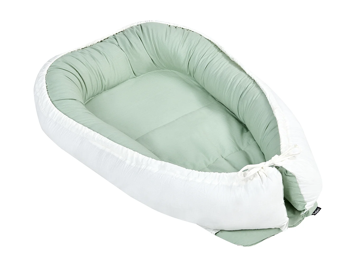 Nid cocon pour bébé EREB Coton Vert clair