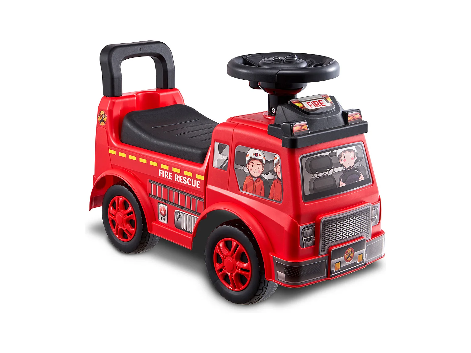 Voiture de Promenade, SucceBuy Voiture à Enfourcher pour Tout-Petits 1-3 Ans Rouge