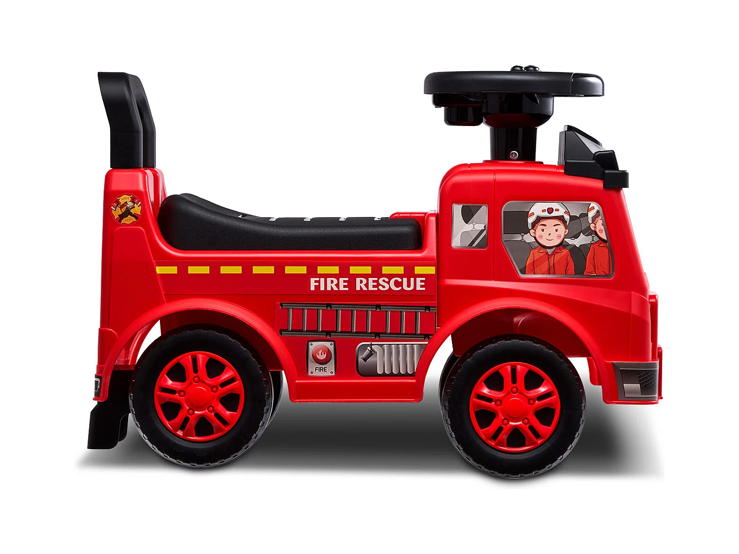 Rutschauto, SucceBuy Rutschauto für Kleinkinder 1-3 Jahre Alt Rot