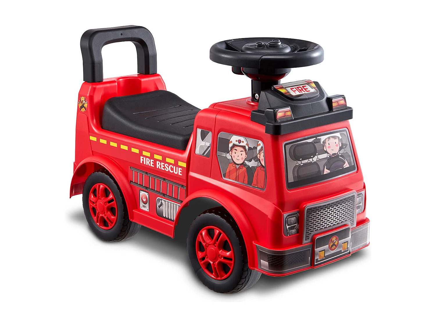 Coche Correpasillos, SucceBuy para Niños Pequeños de 1 a 3 Años, Color Rojo