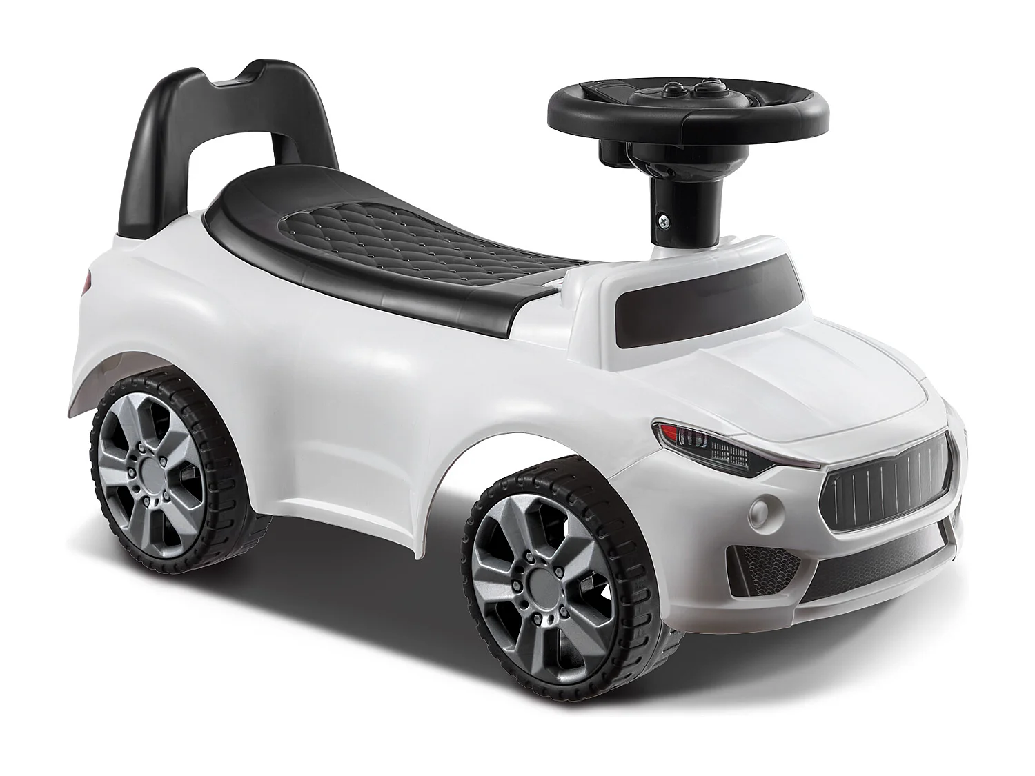 Voiture de Promenade, SucceBuy Voiture à Enfourcher pour Tout-Petits 1-3 Ans, Blanc