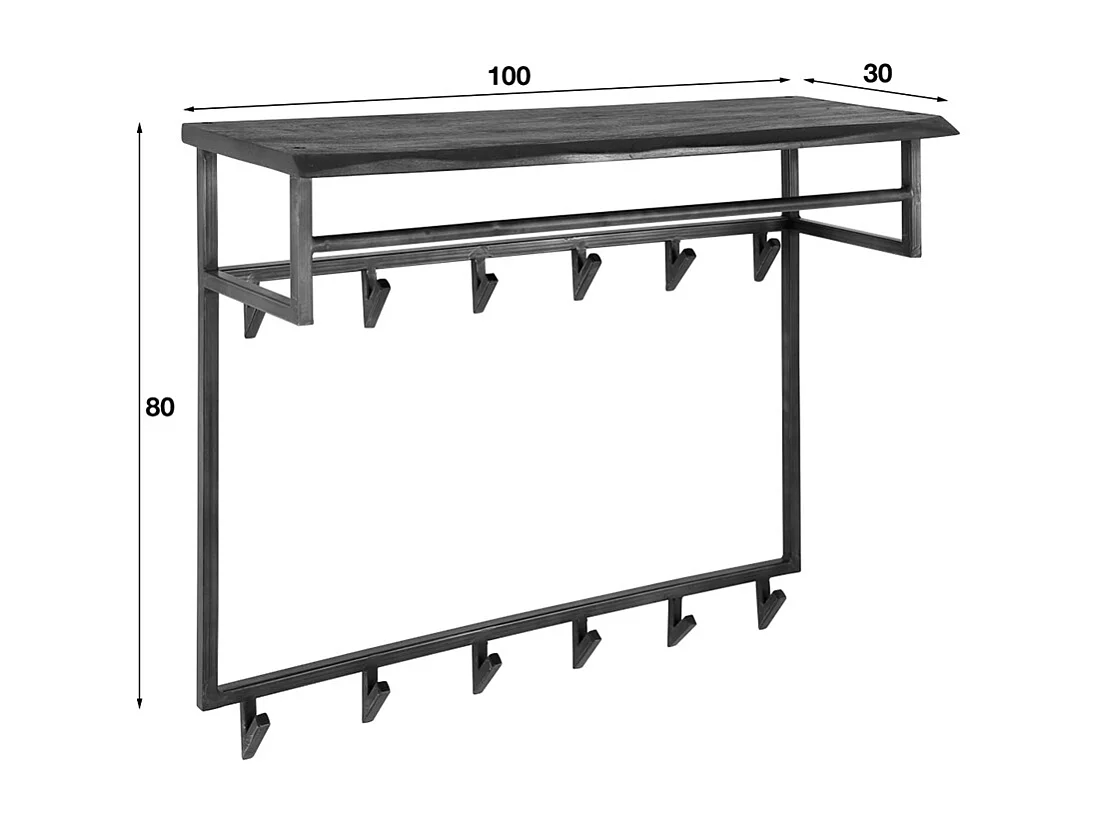 Armadio - Nero metallo - ADORA