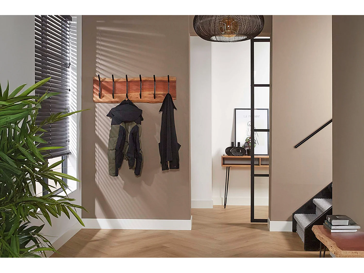 Armadio - marrone metallo - NEREA