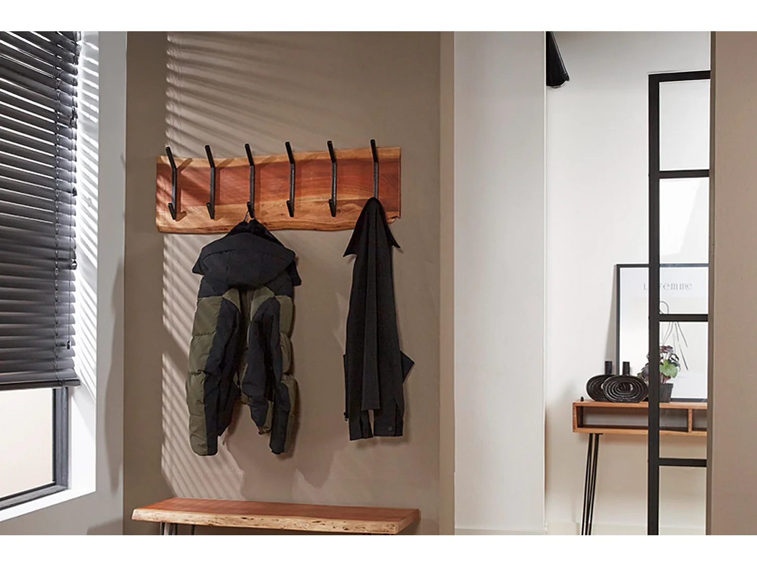 Armadio - marrone metallo - NEREA