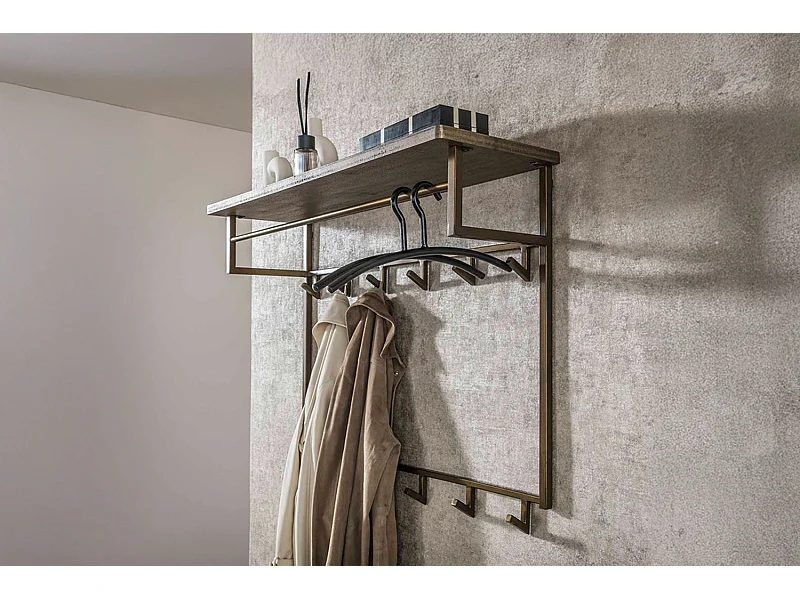 Vestiaire - bronze métal - AUREA