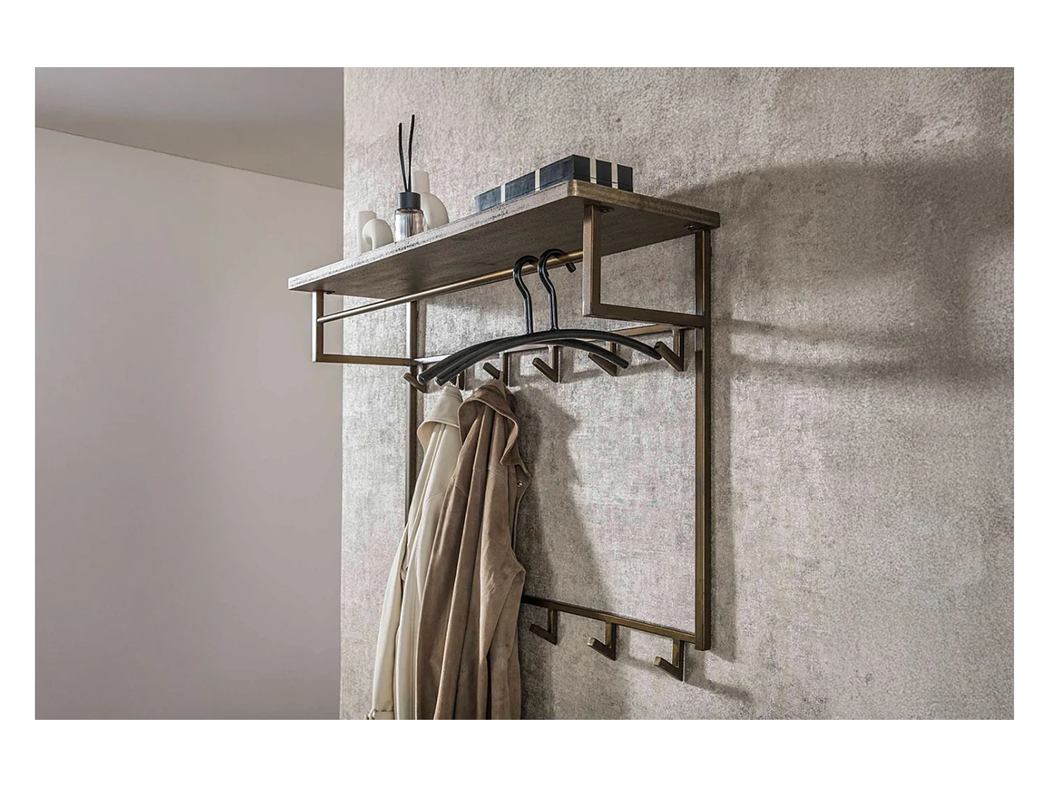 Garderobe - Bronze Metall - AUREA