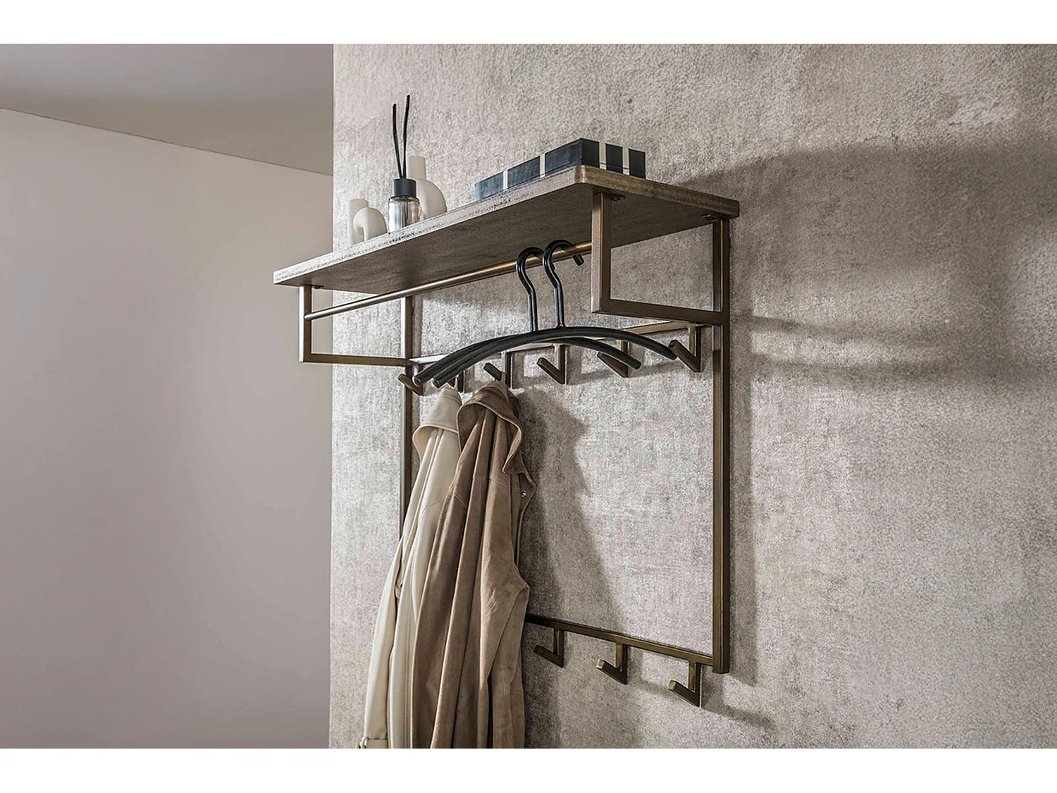 Vestiaire - bronze métal - AUREA