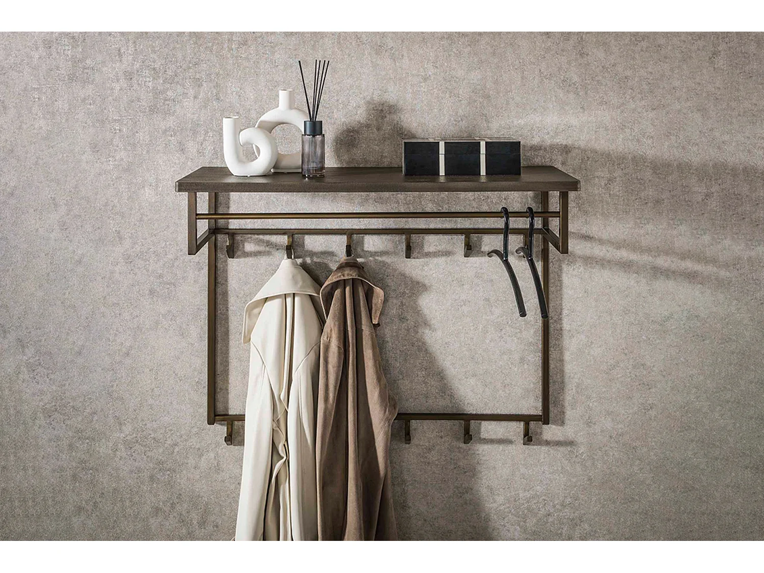 Vestiaire - bronze métal - AUREA