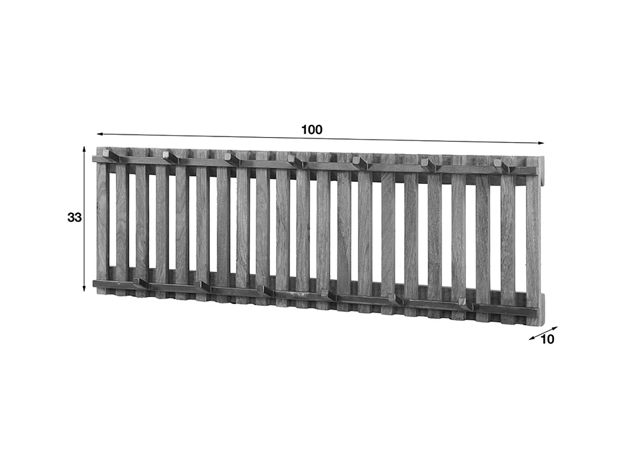 Portemanteau - marron métal - JACINTA
