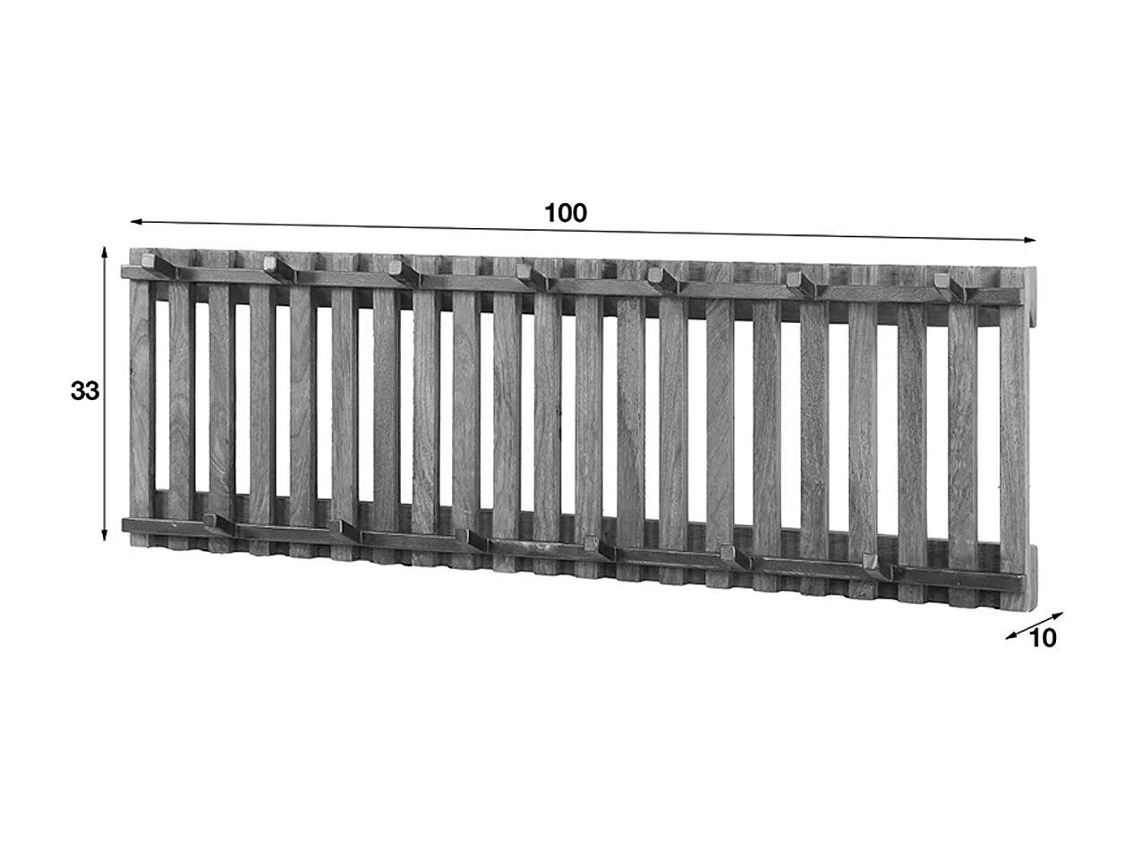 Portemanteau - marron métal - JACINTA