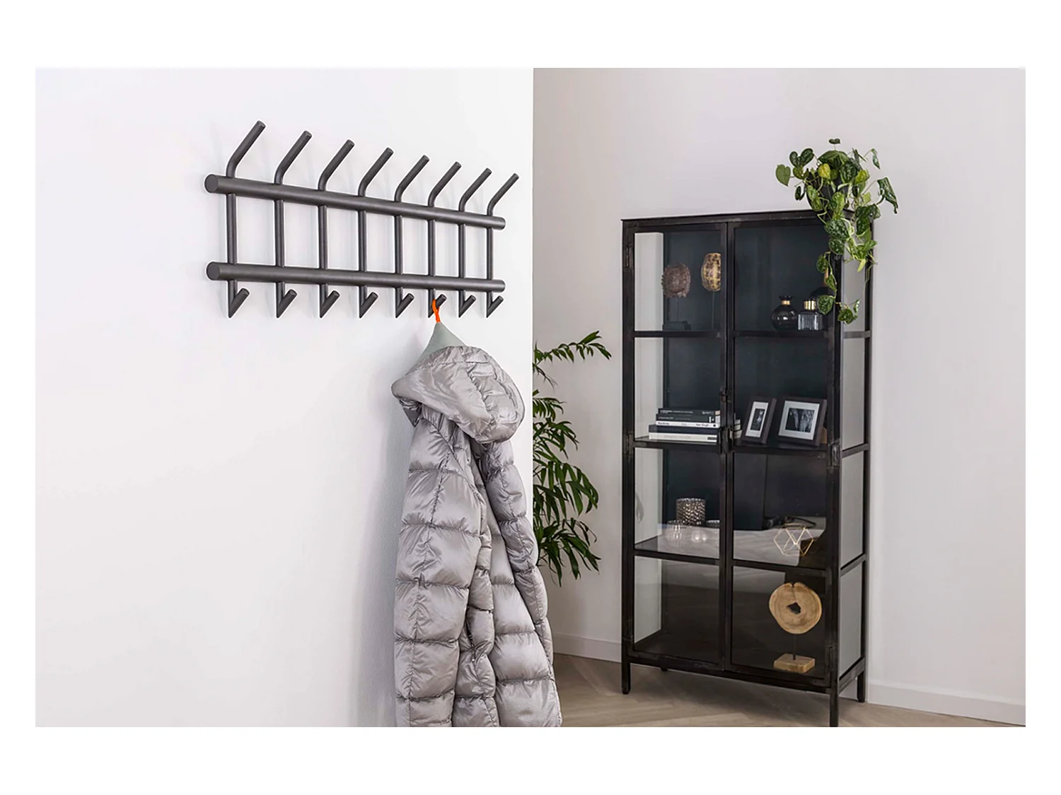 Garderobe - Grijs Metaal - FABIA