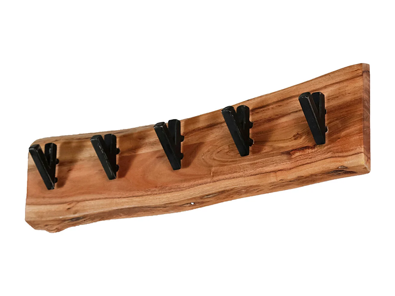 Garderobe - Braun Metall - NEREA