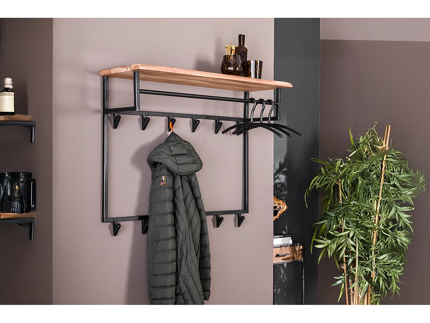 Vestiaire - Noir métal - NEREA