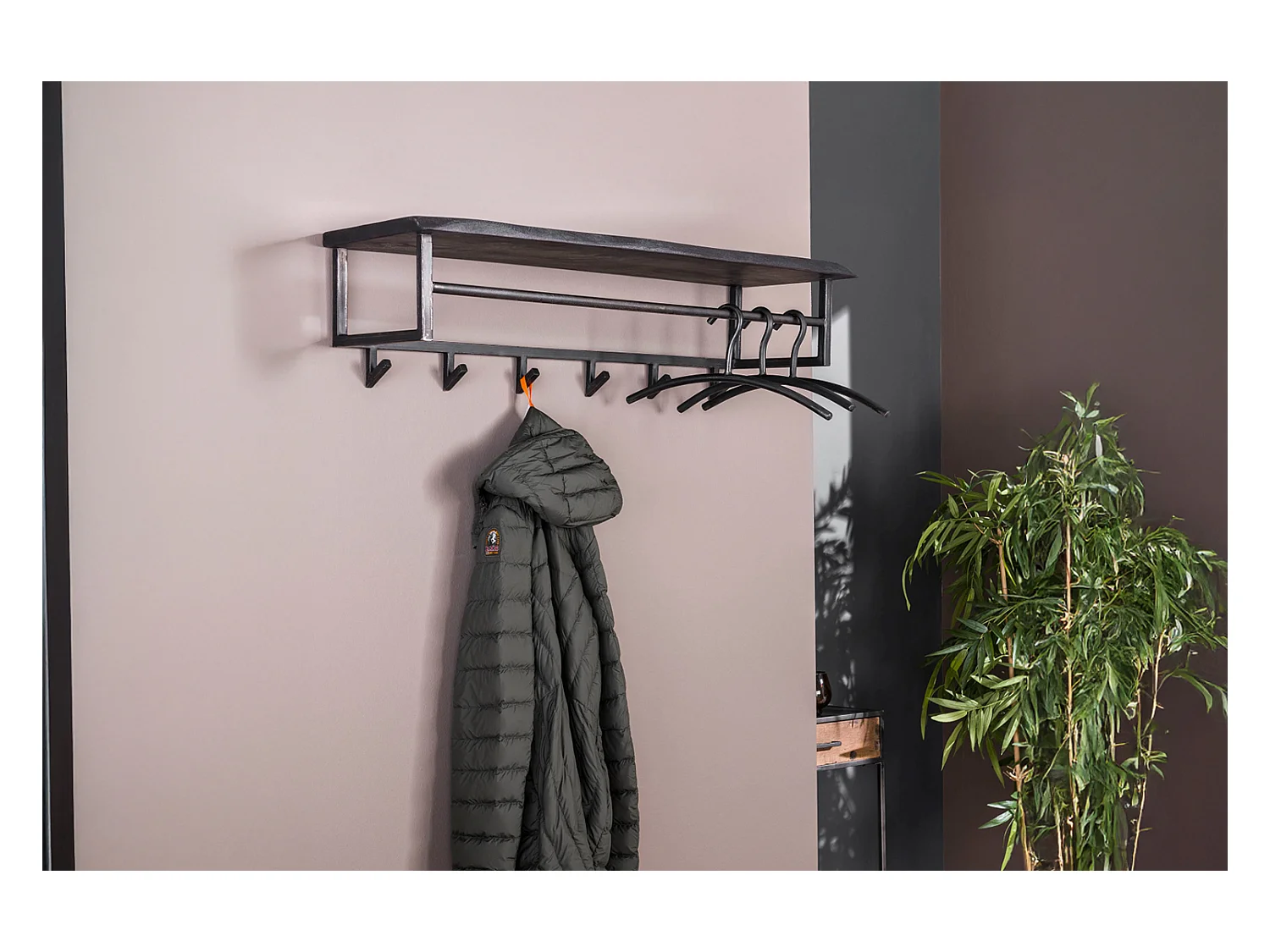 Vestiaire - Noir métal - ADORA