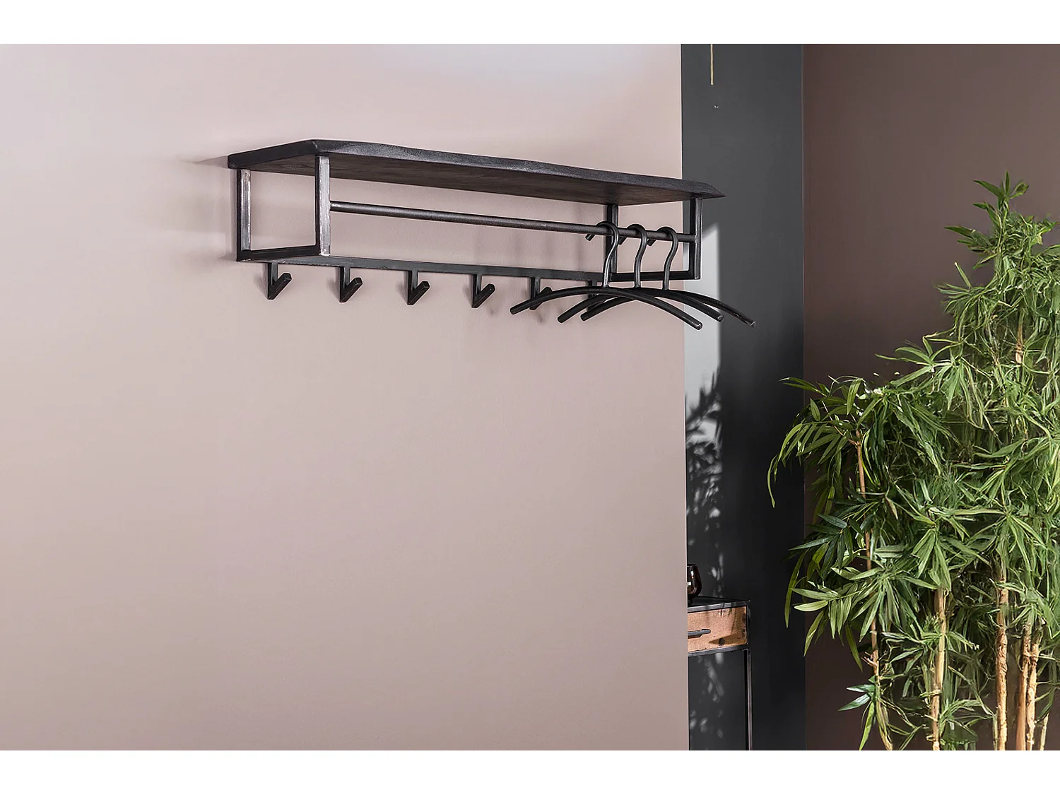 Vestiaire - Noir métal - ADORA