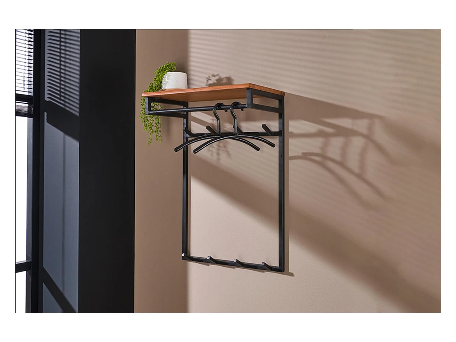 Vestiaire - Noir métal - ELIARA