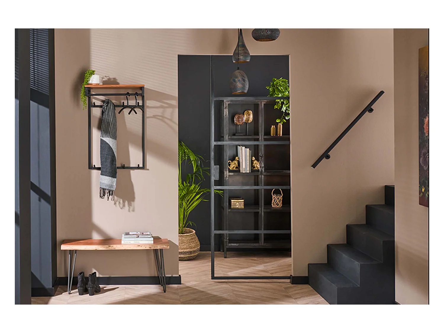 Vestiaire - Noir métal - ELIARA