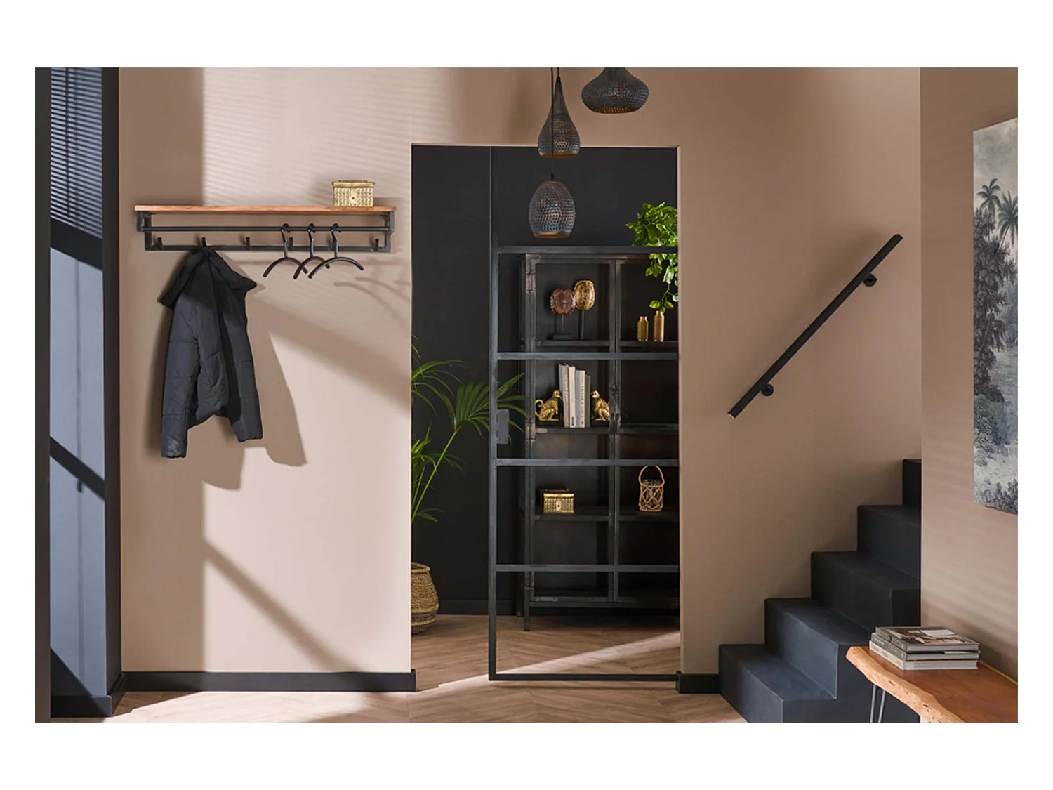 Vestiaire - Noir métal - ELIARA