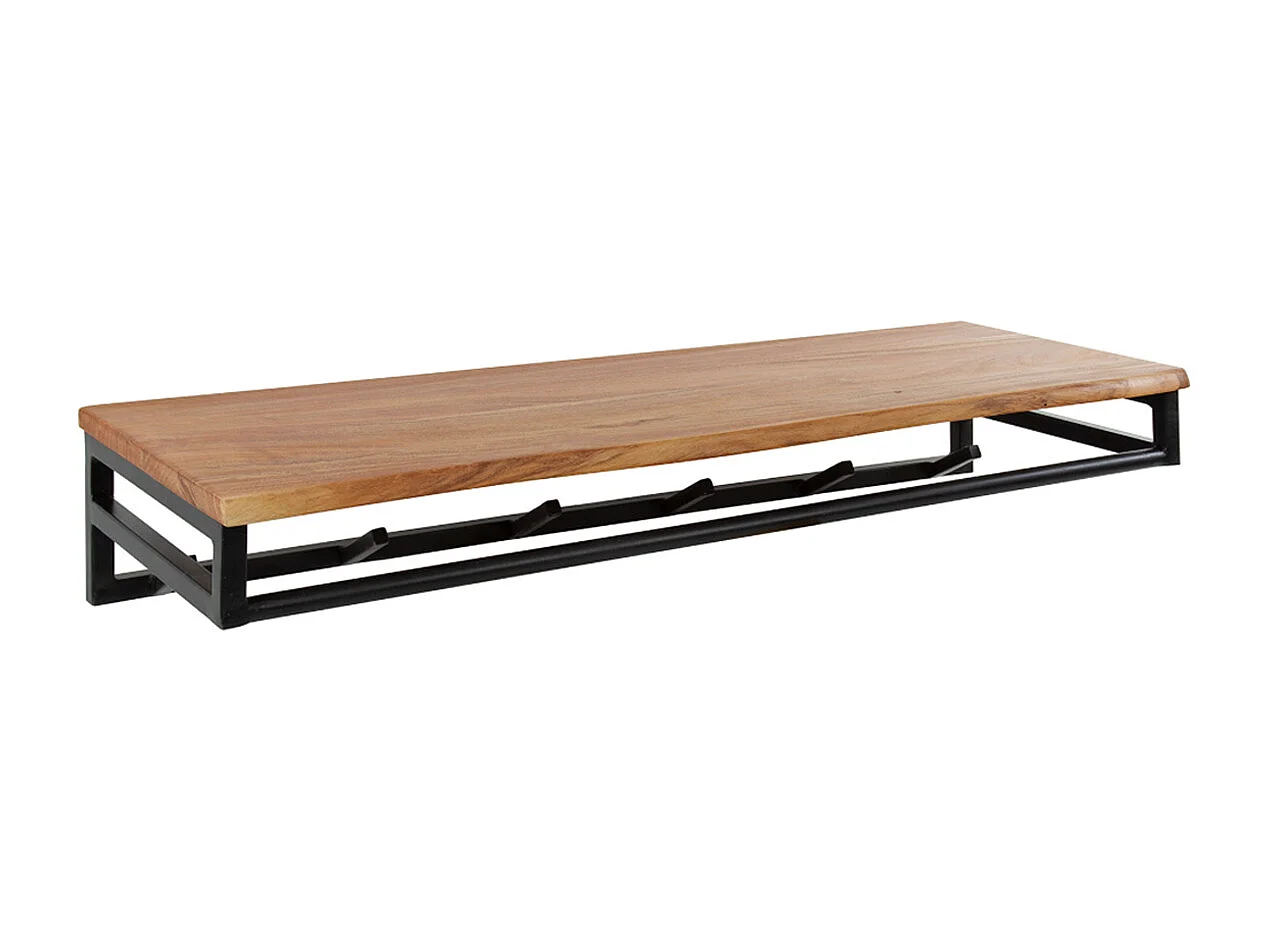 Garderobe - Schwarz Metall - ELIARA