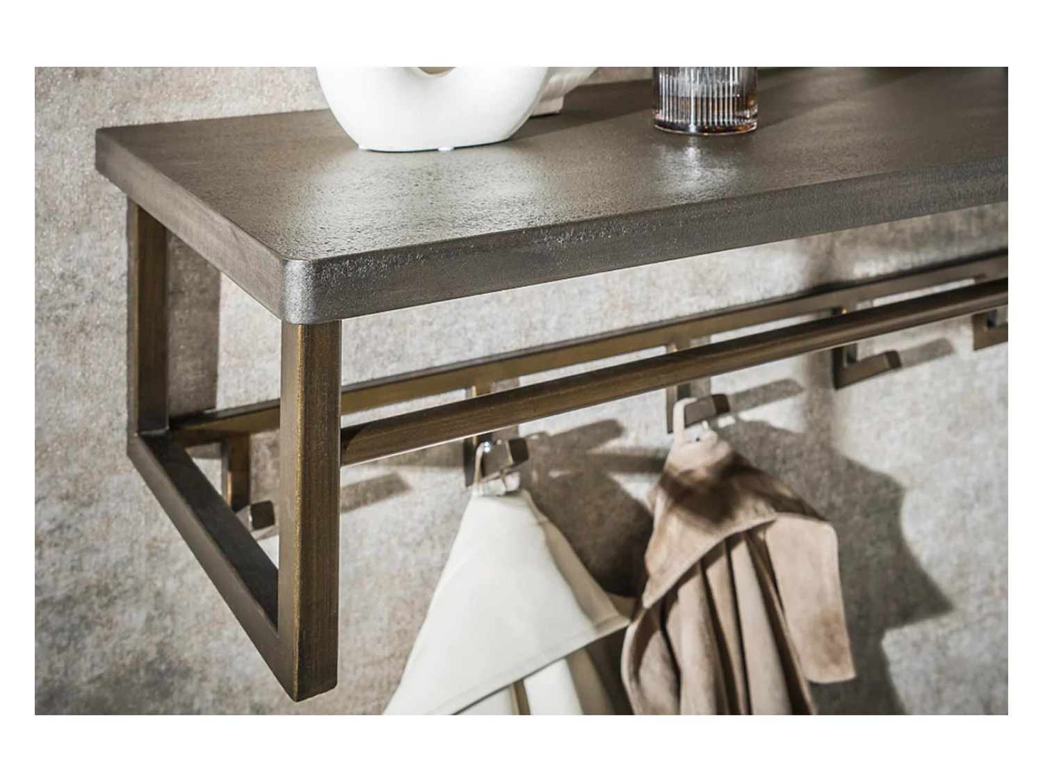 Vestiaire - bronze métal - AUREA