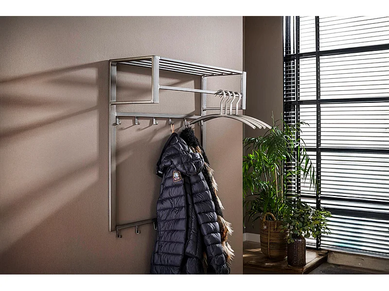 Vestiaire - Gris métal - LEONOR