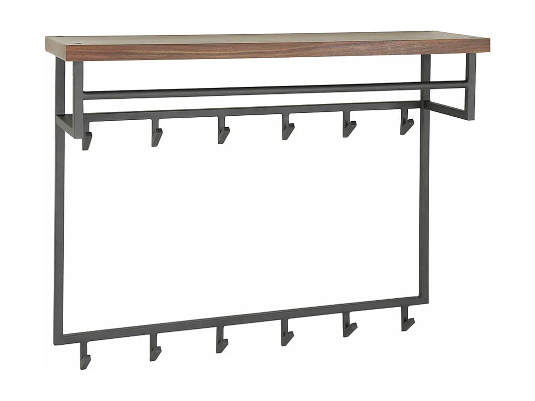 Portemanteau - Gris métal - ADELIA