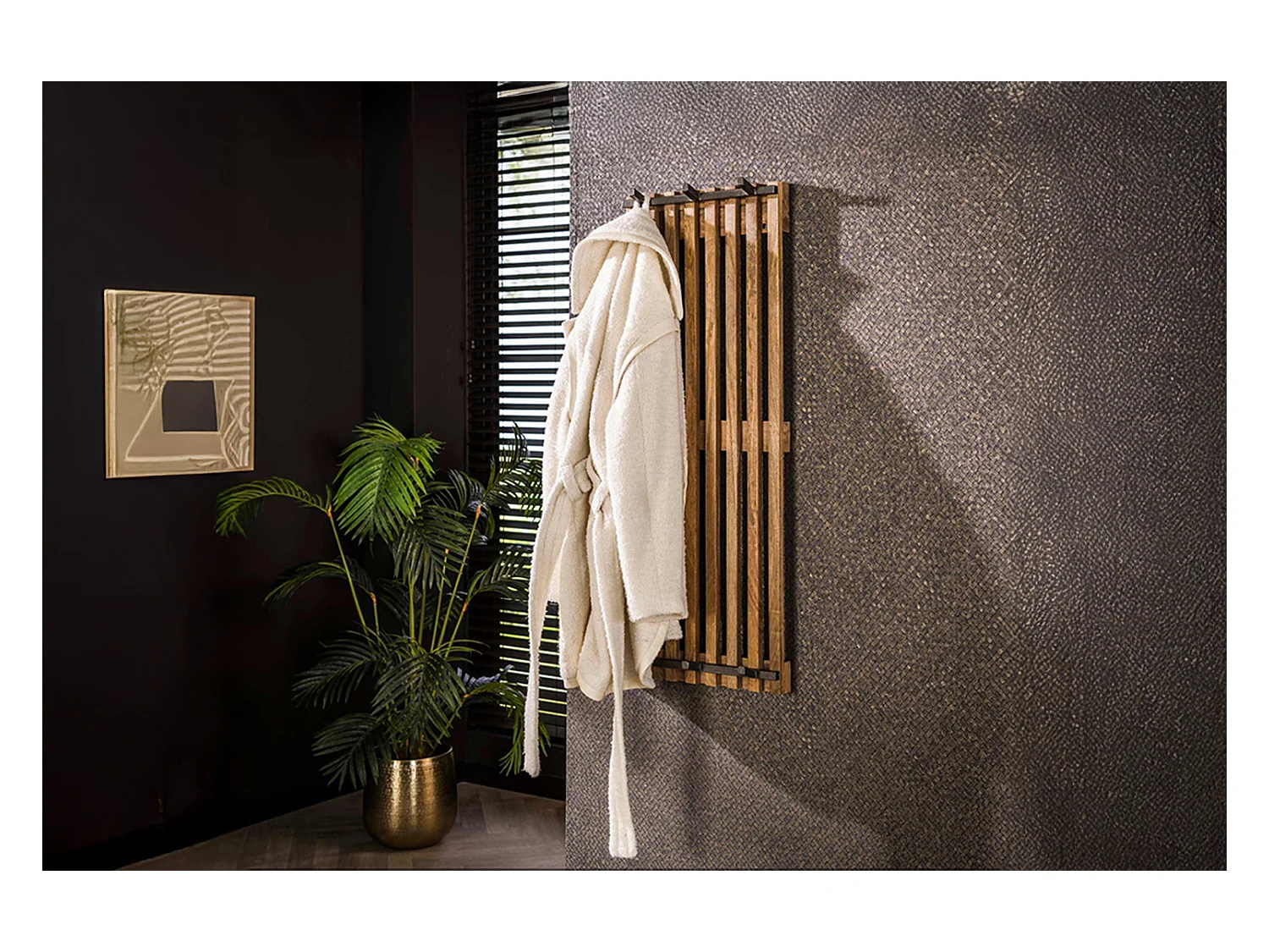 Portemanteau - marron métal - JACINTA