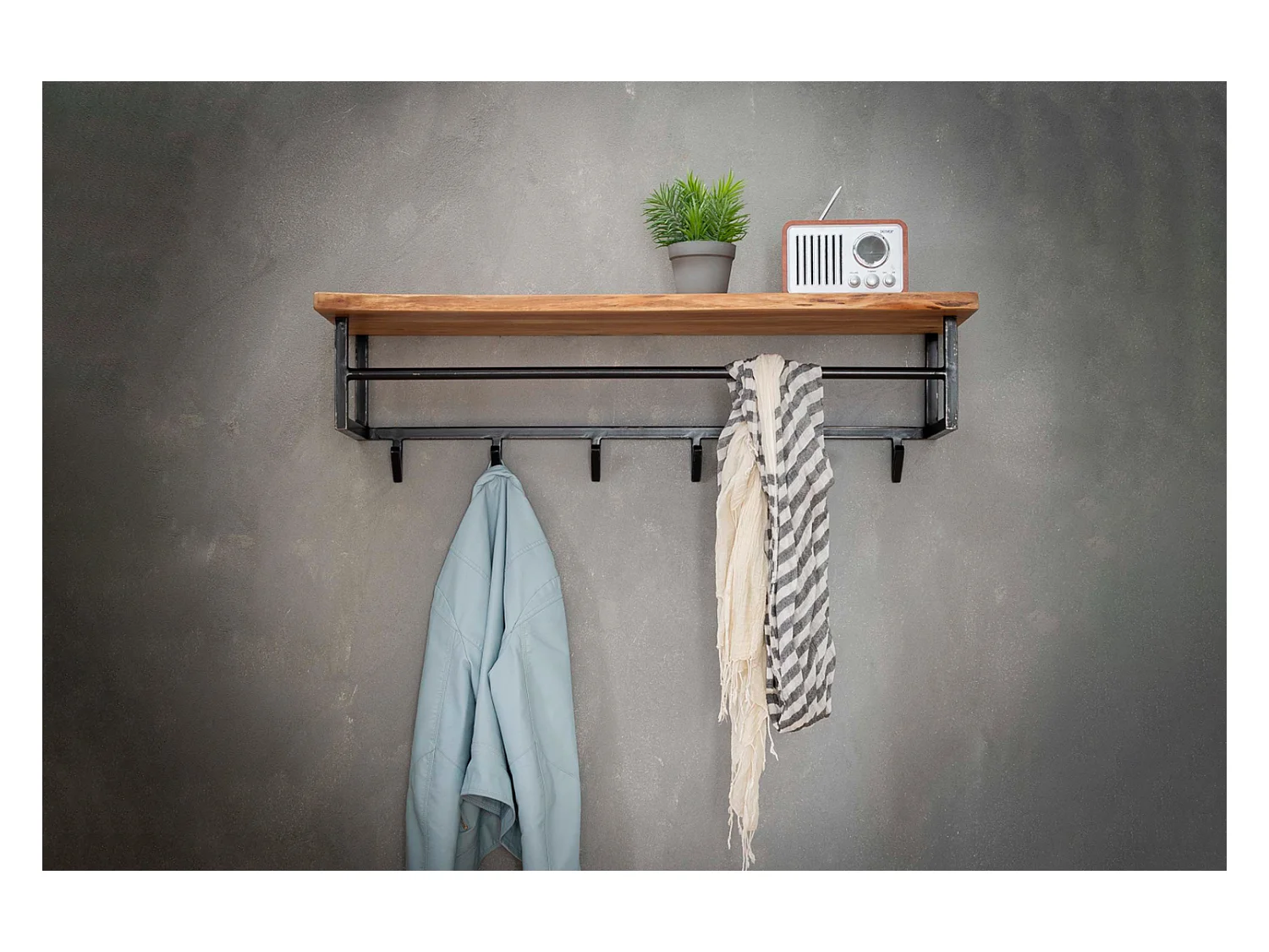 Vestiaire - Noir métal - NEREA