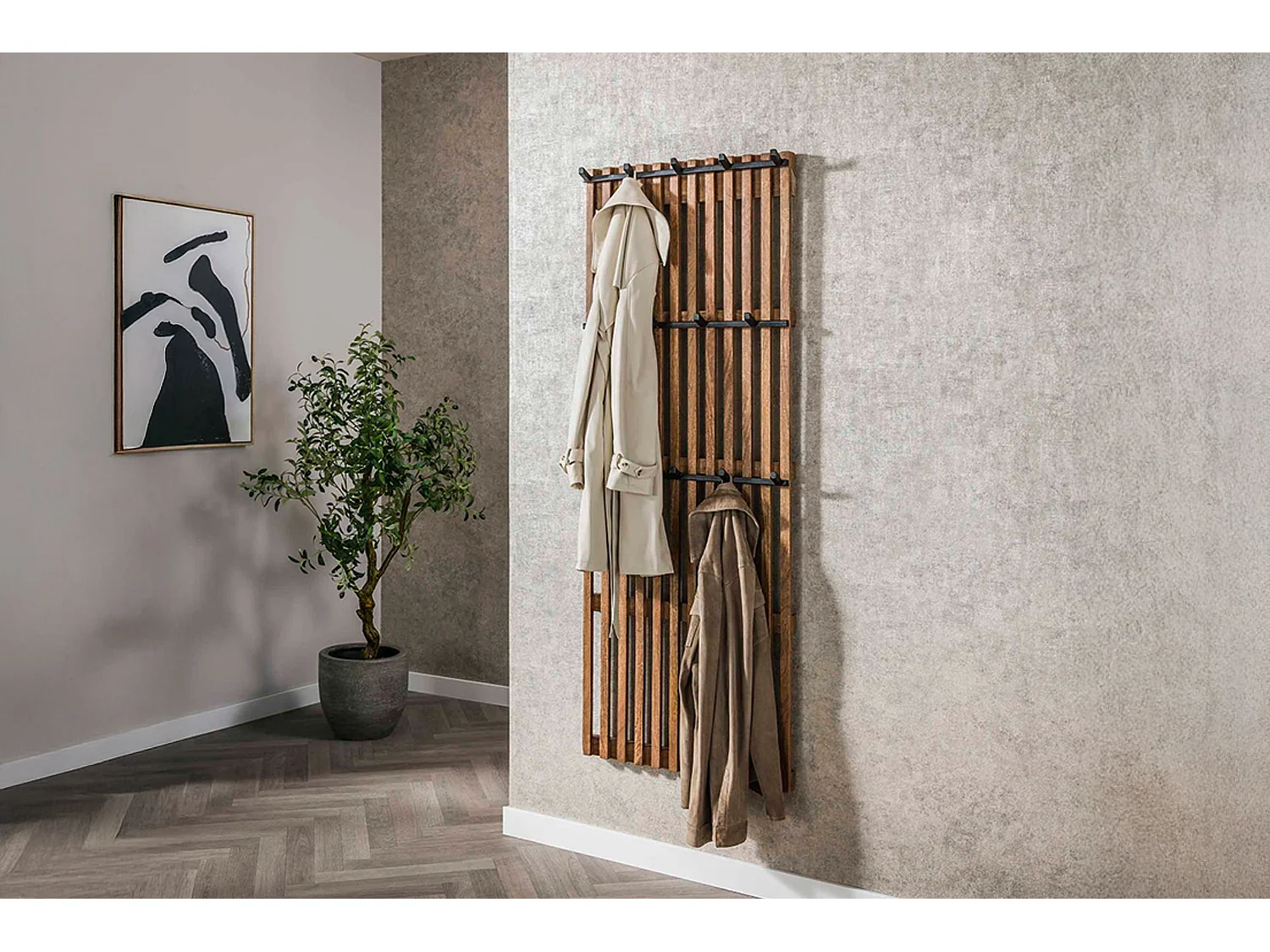 Armadio - marrone metallo - JACINTA