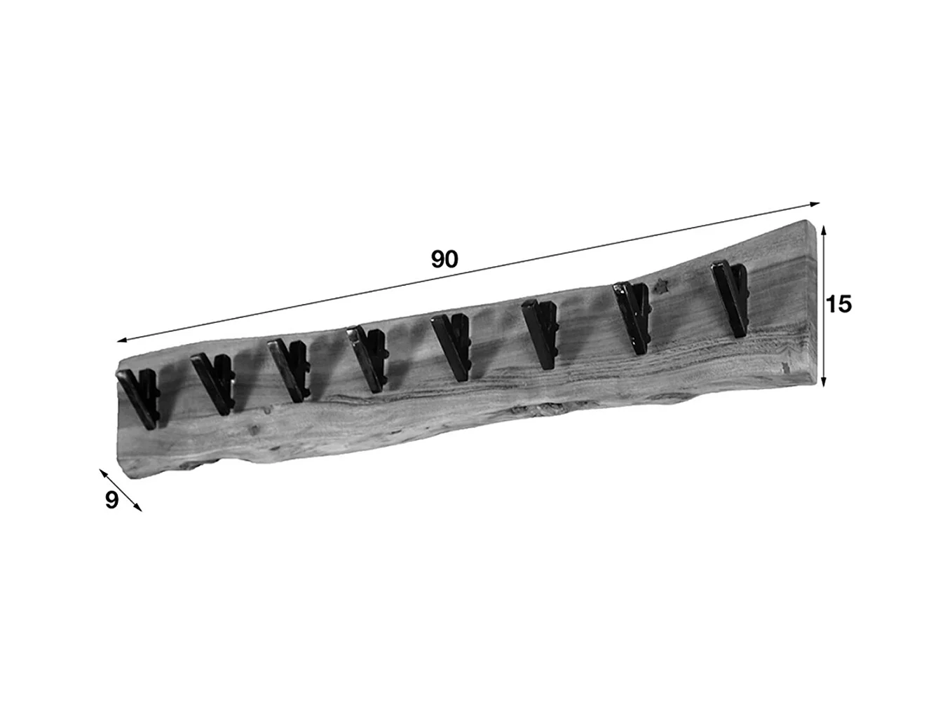 Vestiaire - marron métal - NEREA