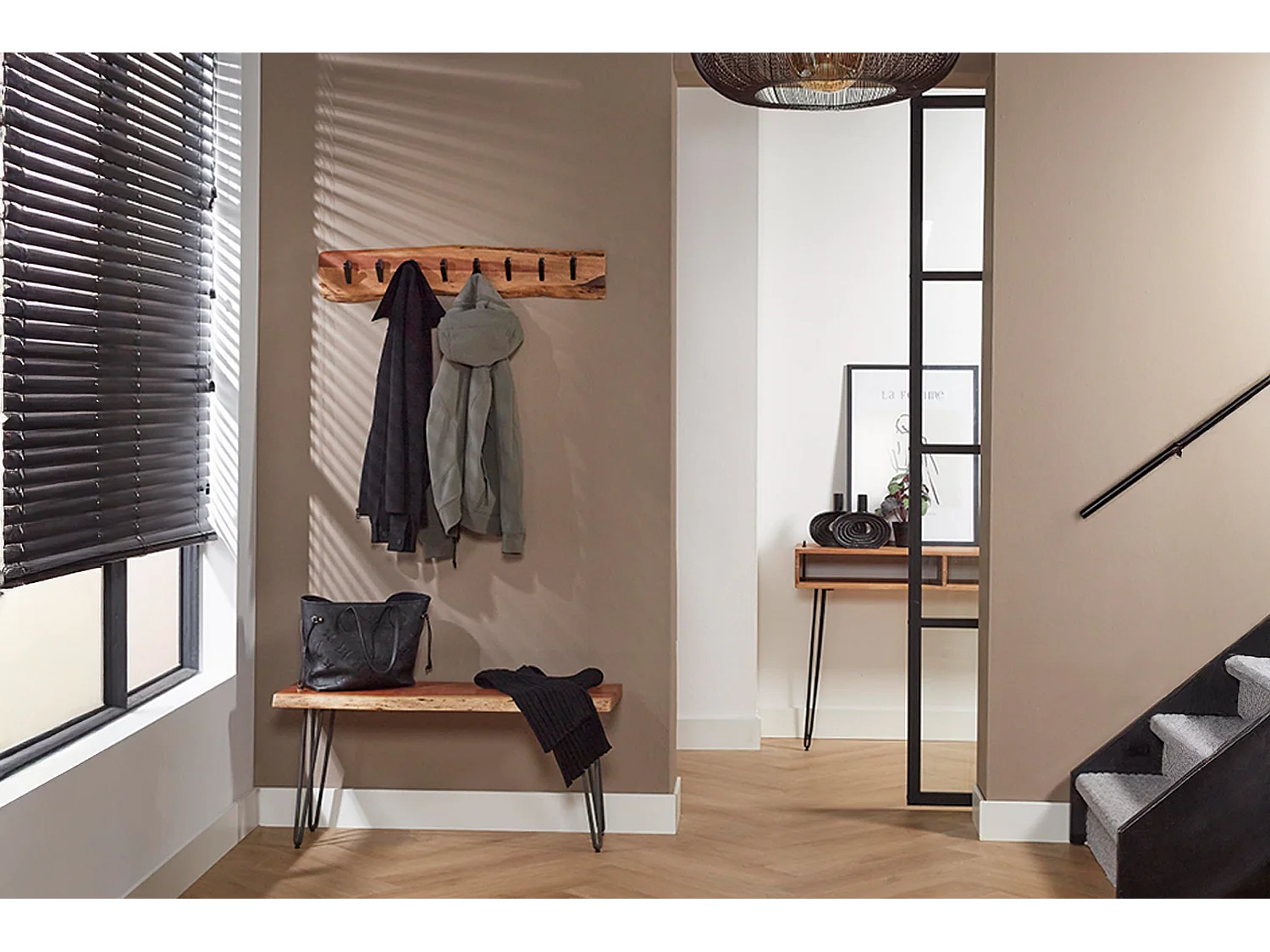 Armadio - marrone metallo - NEREA