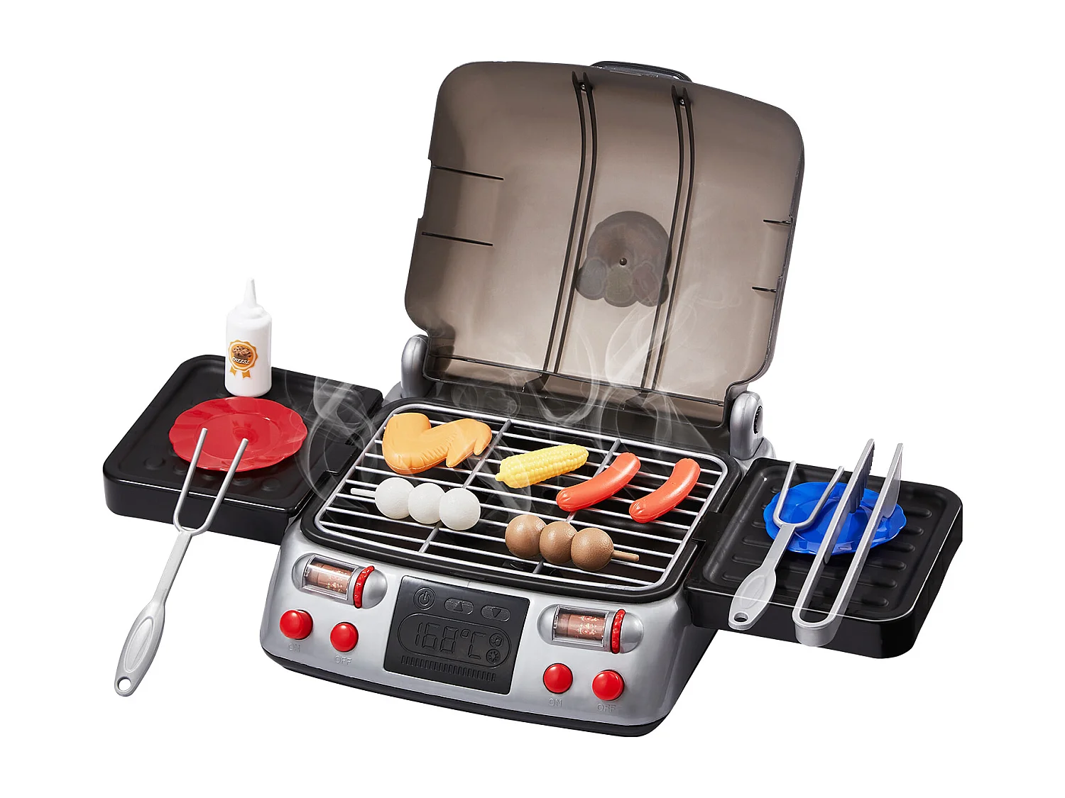 Ensemble de Jeu Barbecue pour Enfants SucceBuy 19 Pièces, pour Enfants de 3 à 8 Ans