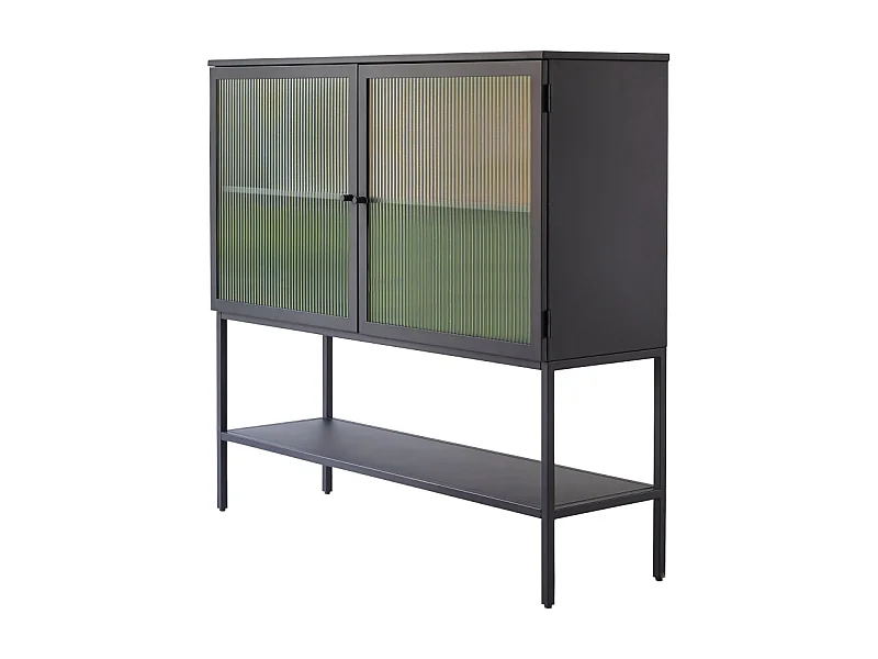 Bahut en métal peint Antonin 120 cm