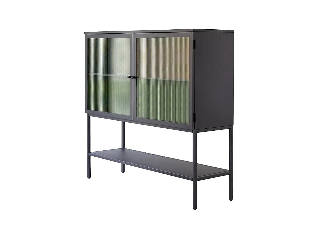 Bahut en métal peint Antonin 120 cm