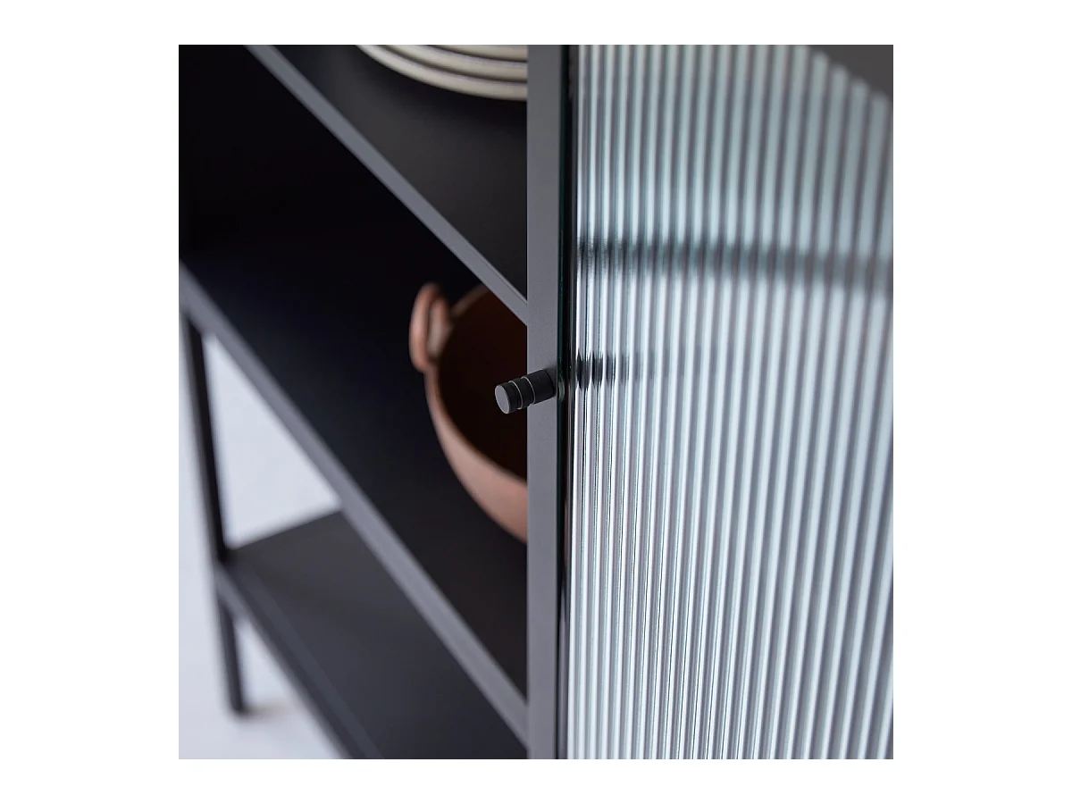 Bahut en métal peint Antonin 120 cm