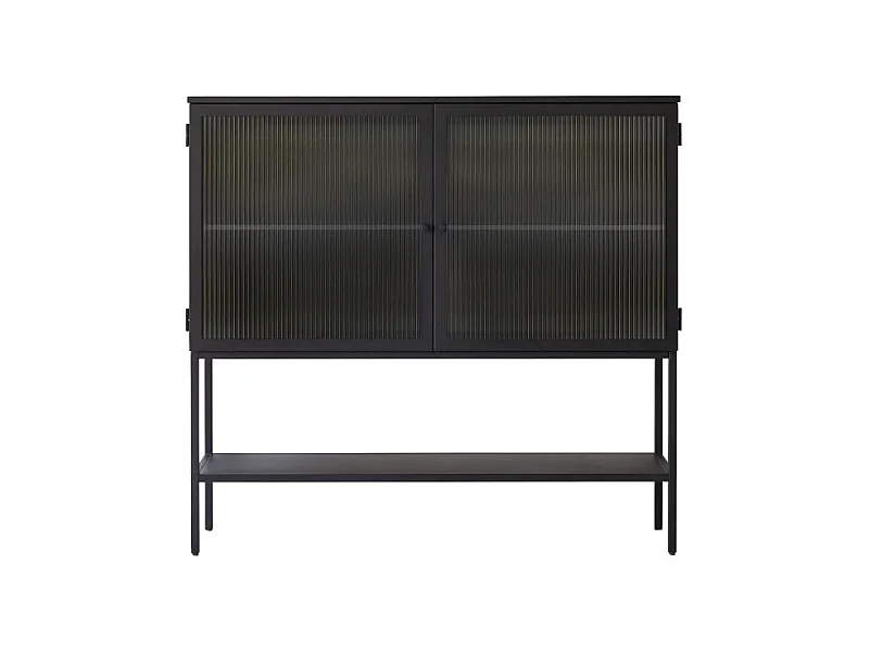 Bahut en métal peint Antonin 120 cm