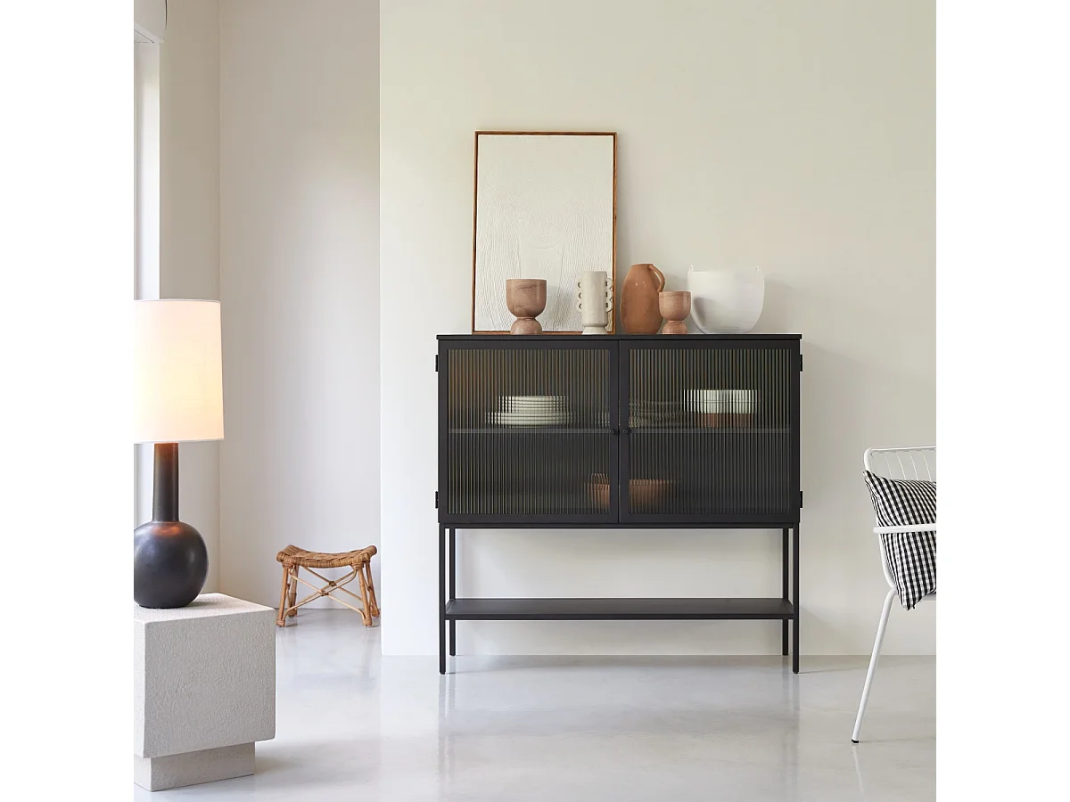Antonin - Credenza in metallo verniciato da 120 cm