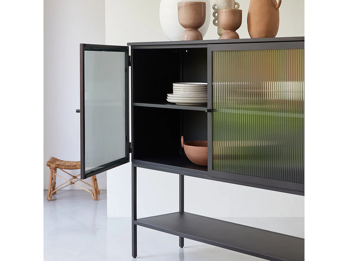 Antonin - Credenza in metallo verniciato da 120 cm