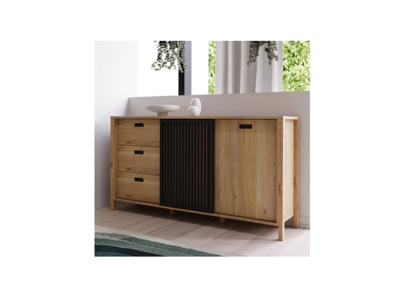 Sideboard Jitiana/Braun&Schwarz
