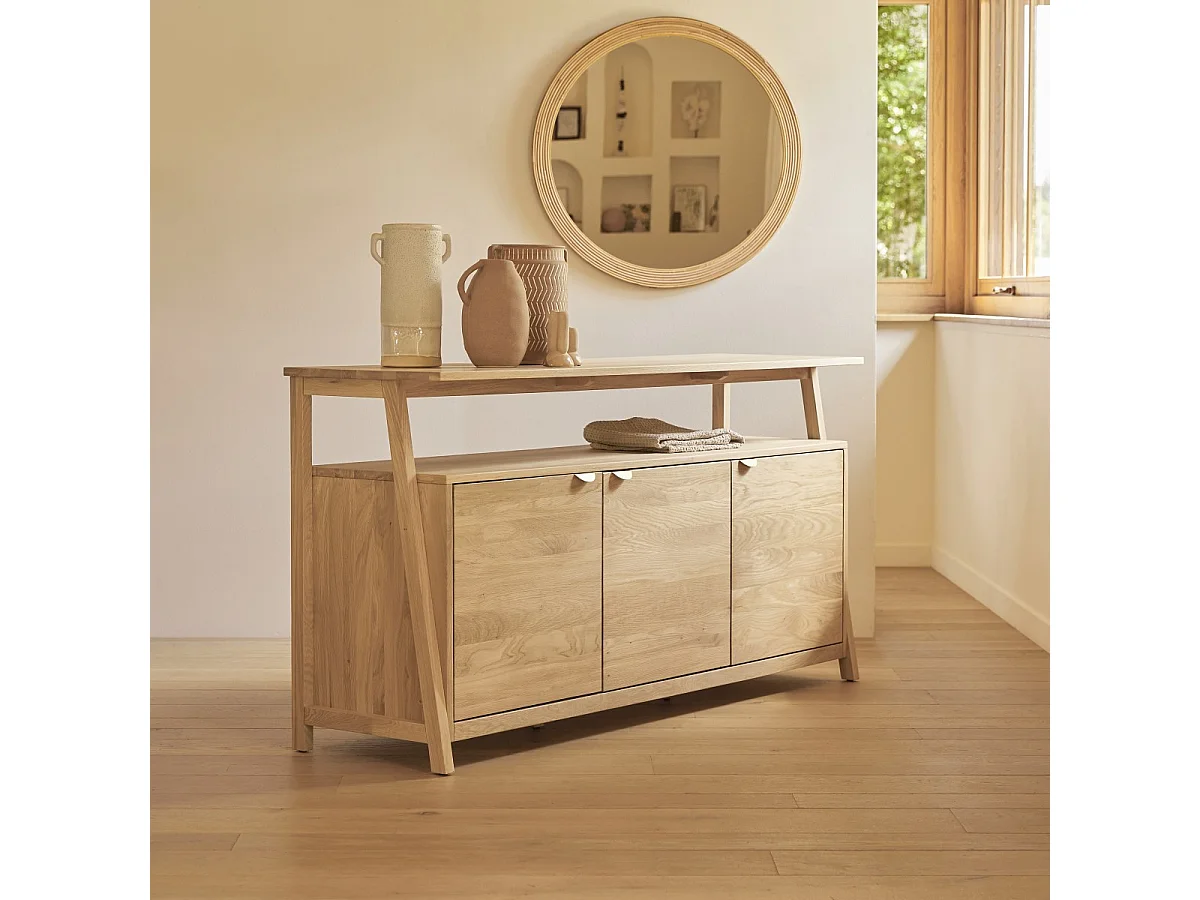 Anrichte aus Eichenholz 165 Pola