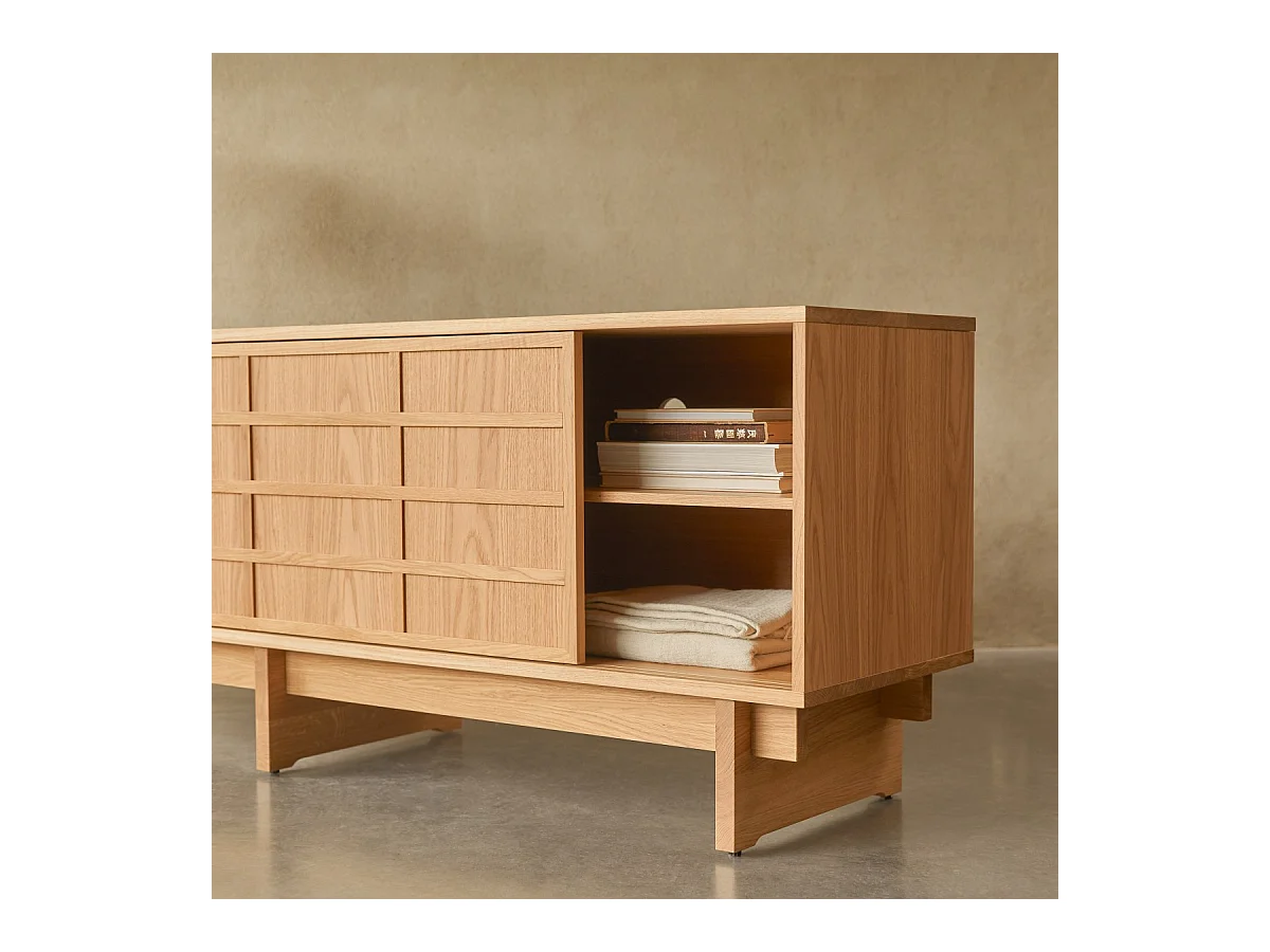 Buffet en bois de chêne 200 Miu