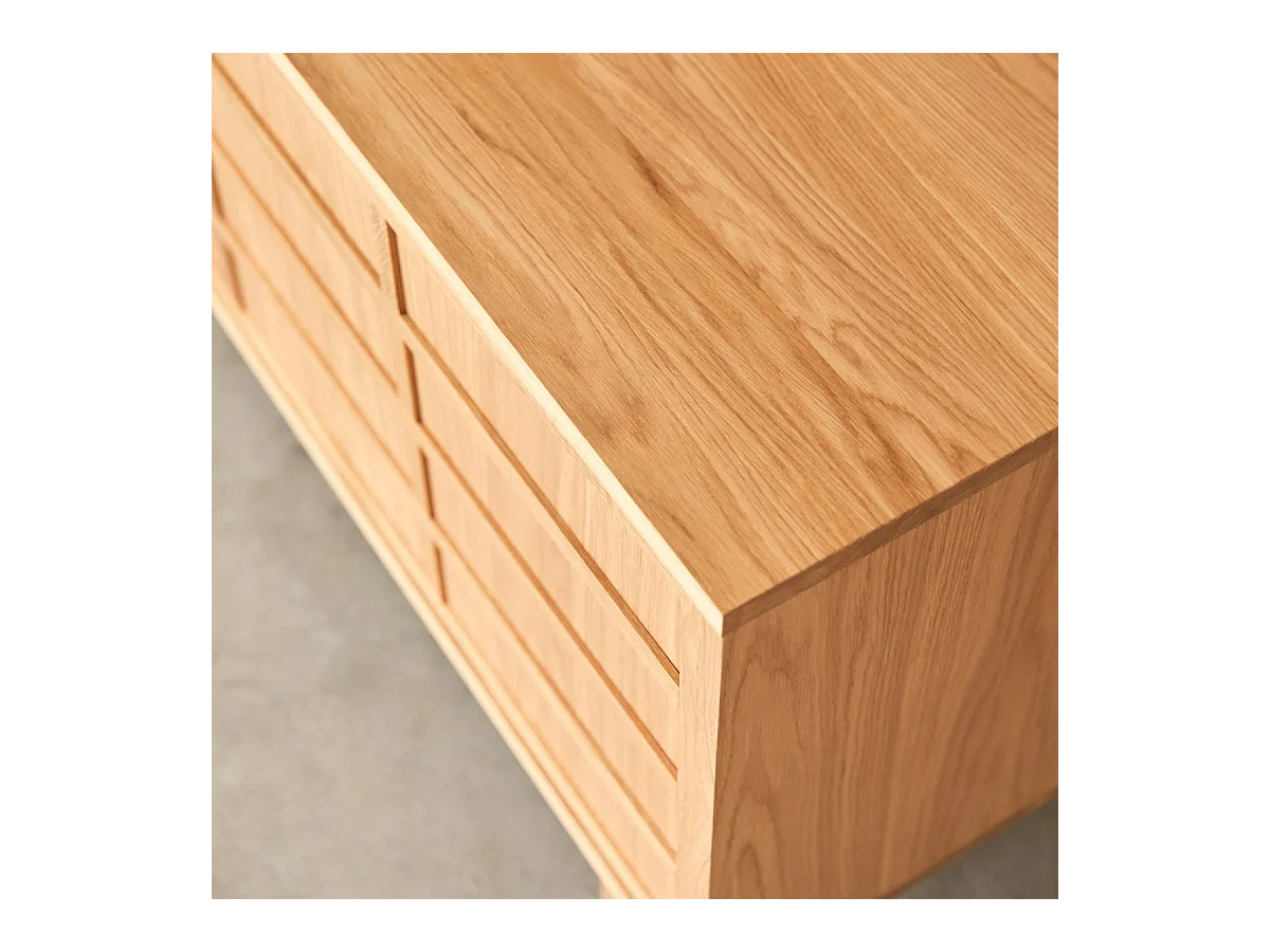 Buffet en bois de chêne 200 Miu