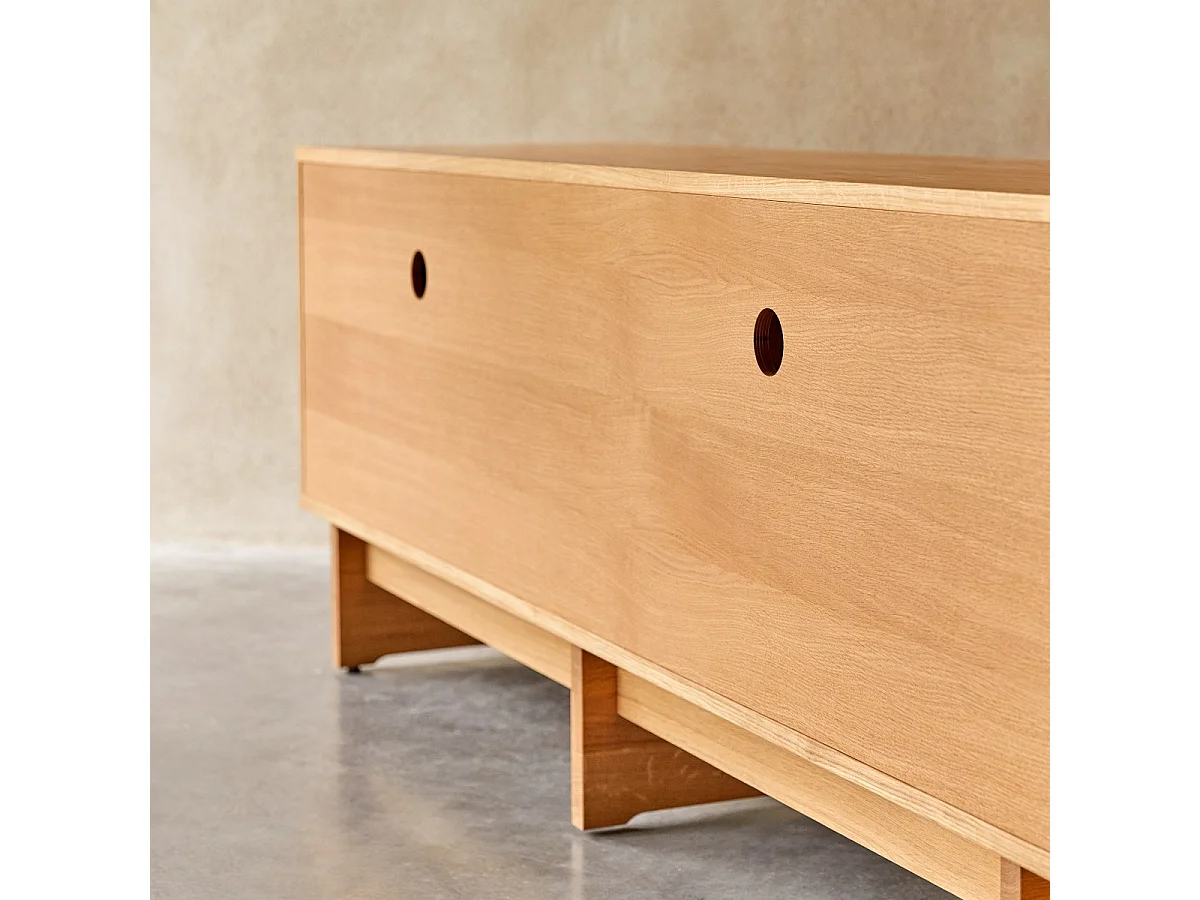 Buffet en bois de chêne 200 Miu