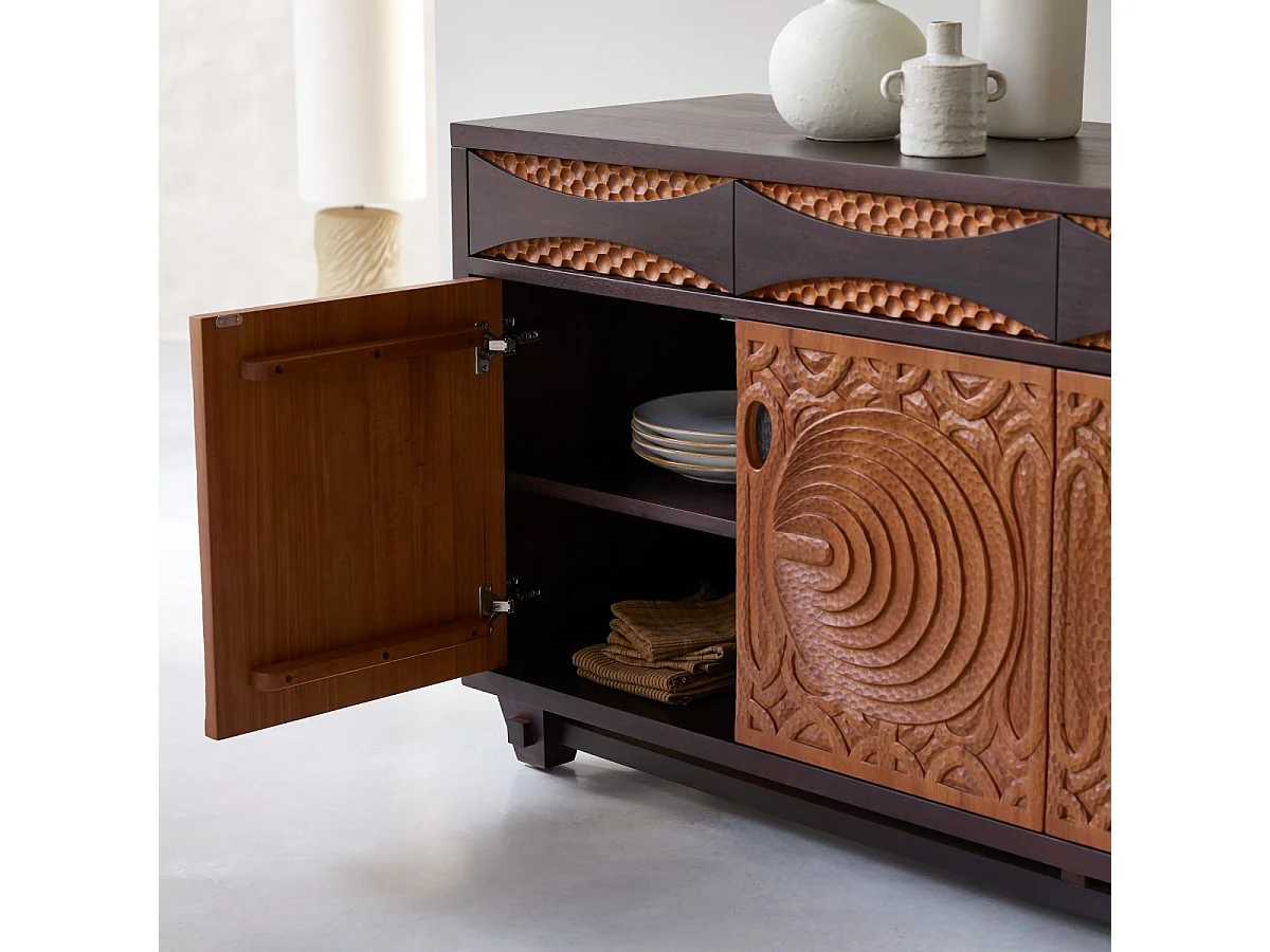Frida - Solid mahogany sideboard 180 cm